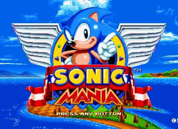 Sonic Mania title screen