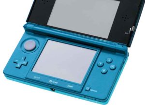 Nintendo 3DS in aqua