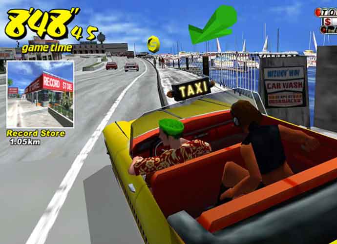 'Crazy Taxi' (Image: Sega)
