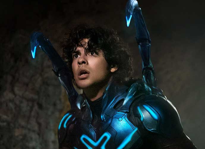 Xolo Maridueña in 'Blue Beetle' (Image: DC)