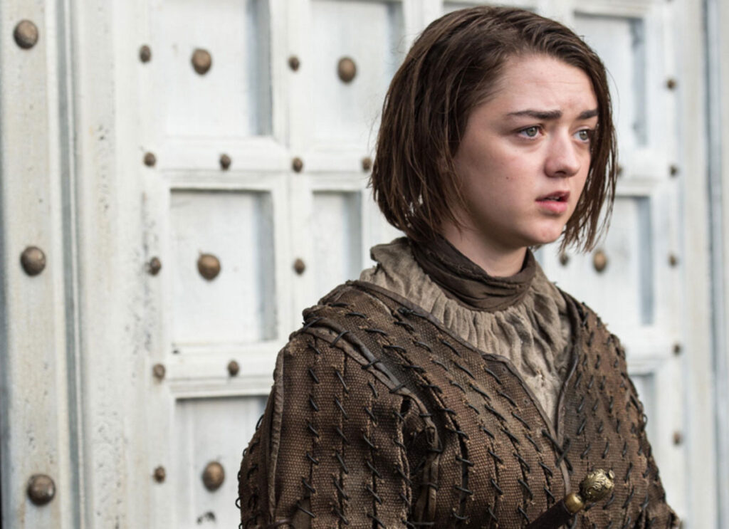 Maisie Williams as Arya Stark (Image: HBO)