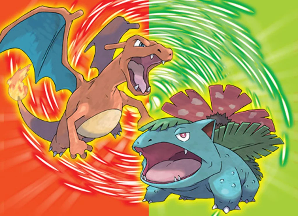 Pokémon Red & Pokémon Green (Image: Ninetnedo)