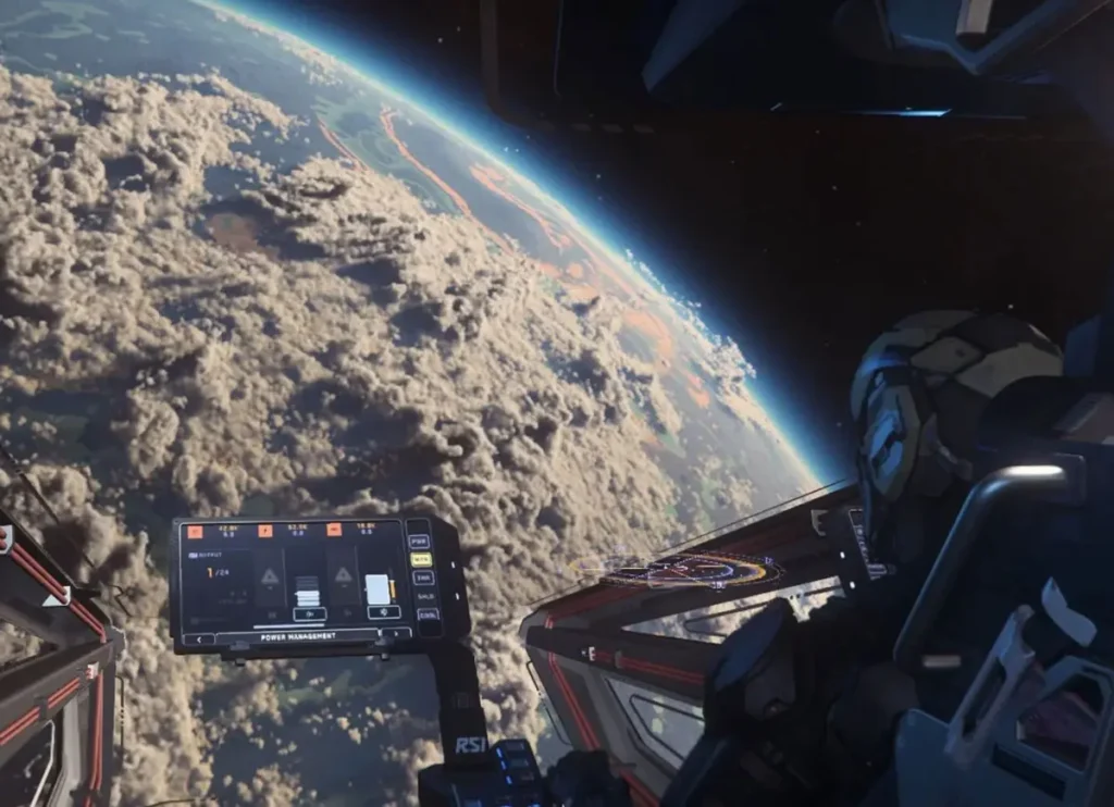 A scene from 'Star Citizen'