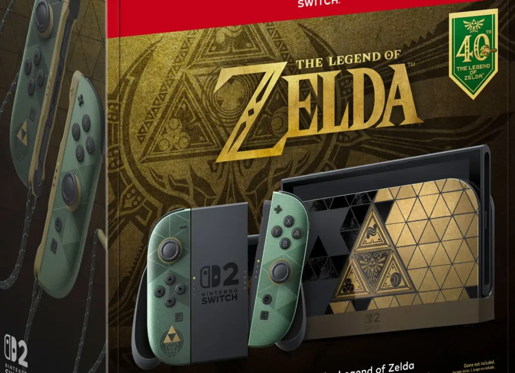 Nintendo Switch 2: The Legend of Zelda' 40th anniversary edition (Image: Nintendo)