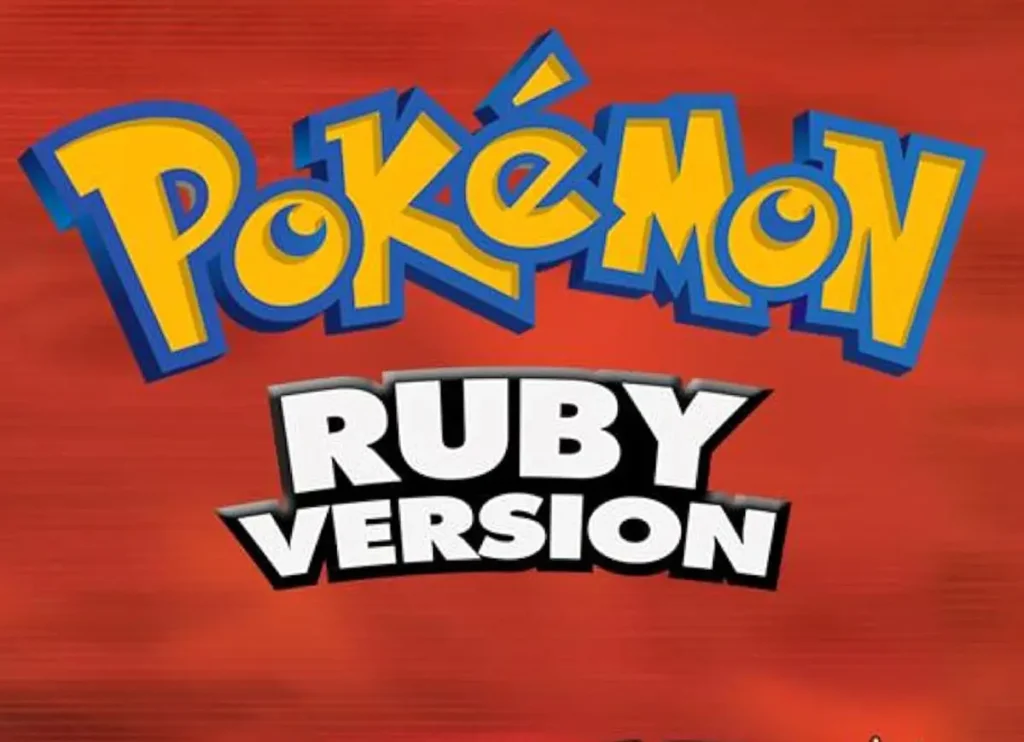 Pokémon Ruby (Image: Pokémon Company)